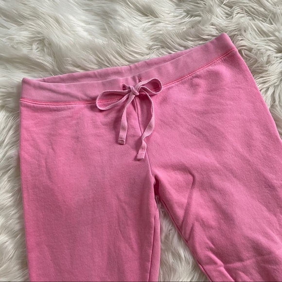 🎁[vs pink] bubblegum pink logo drawstring joggers - Picture 2 of 8